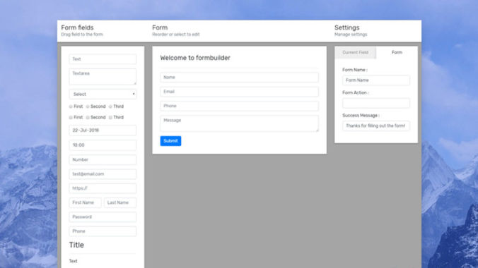 FORM BUILDER EXTENSION