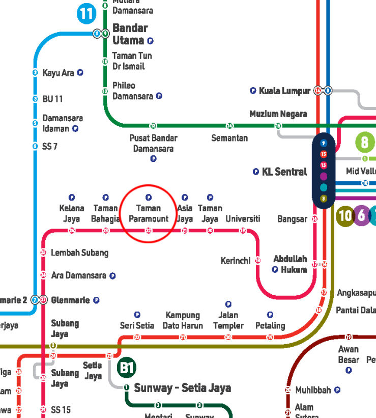 Integrated Transit Map